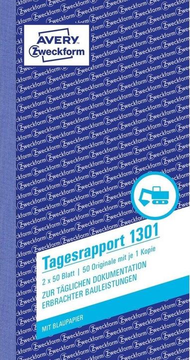 Produktbild Avery Tagesrapport (50 x)