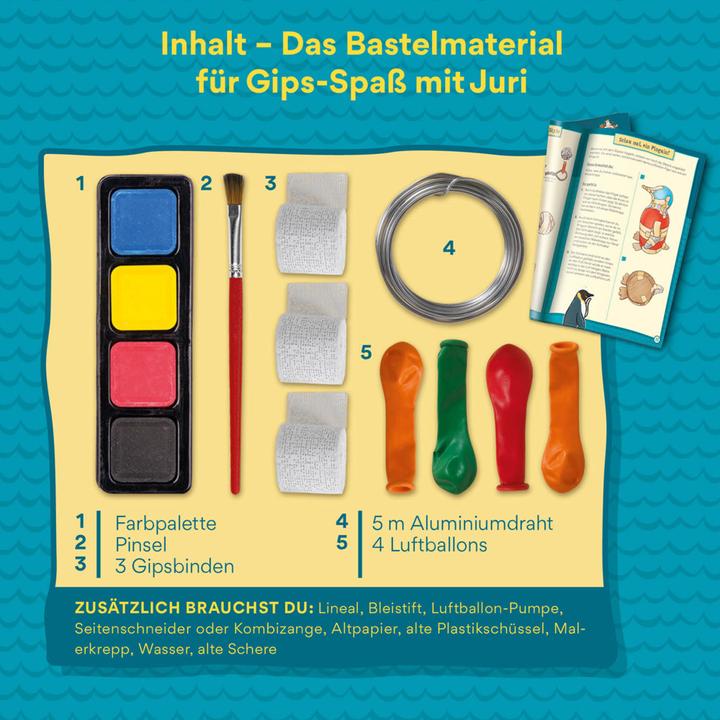 Produktbild Kosmos KOO Die Schule der magischen Tiere Gips-Spass mit Juri 604660