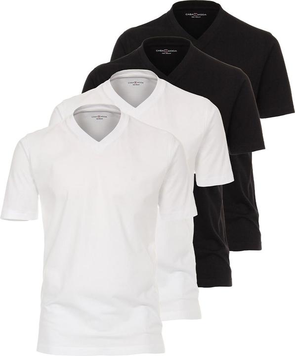 Actual product image Casamoda 4er Pack Basic T-Shirt (S)