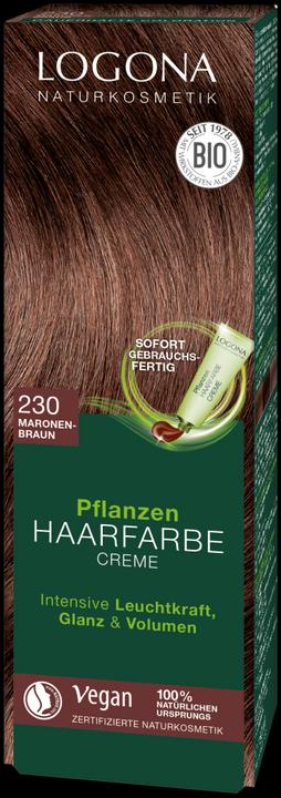 Image du produit Logona Crème colorante pour cheveux à base de plantes (230 marron brun châtain)