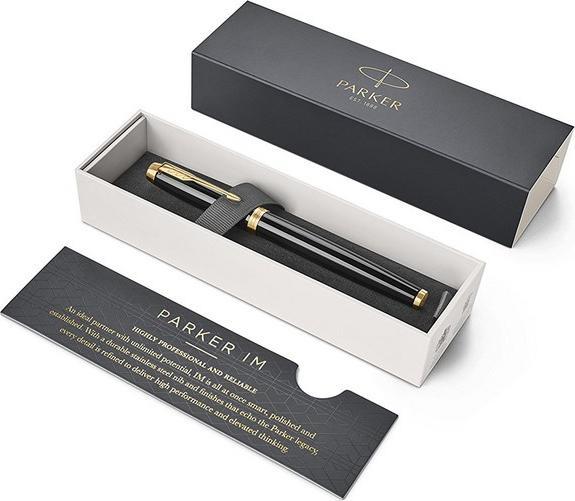 Produktbild Parker Pen IM Black Lacquer G.C. (Schwarz, Gold, 1 x)