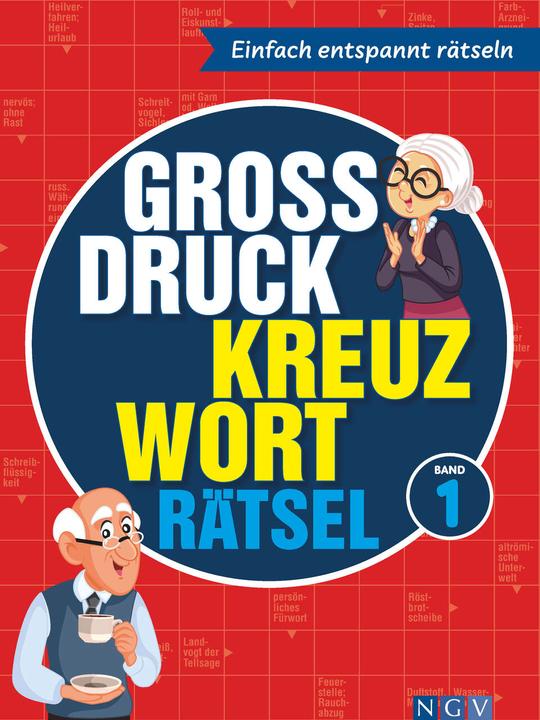 Produktbild Grossdruck Kreuzworträtsel Band 1 (Deutsch, 2023)