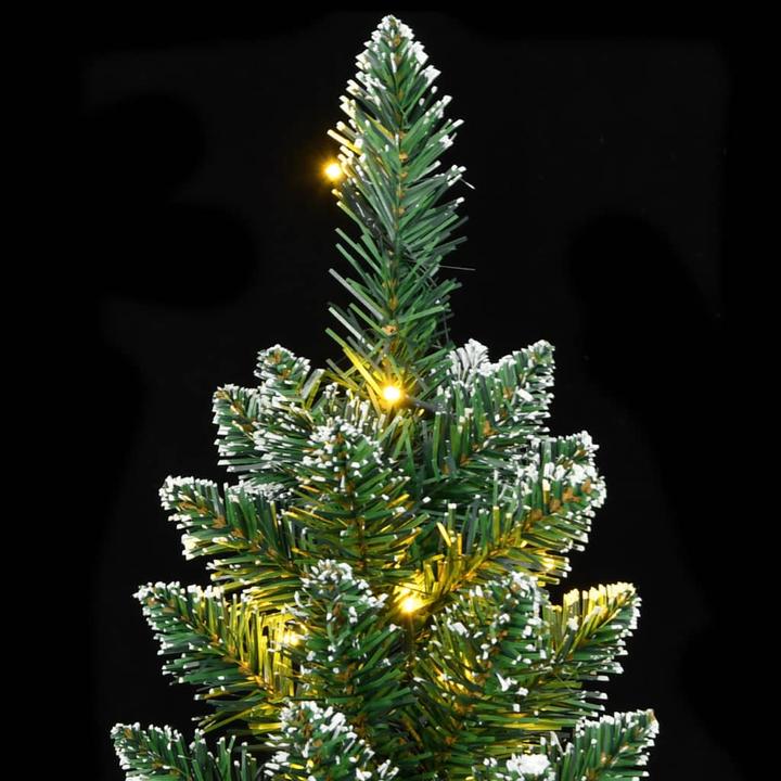 Produktbild VidaXL Künstlicher Weihnachtsbaum Schlank 150 LEDs 150 cm (150 cm)