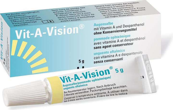 Image du produit OmniVision Pommade ophtalmique Vit-A-Vision (Baume, Nuit)