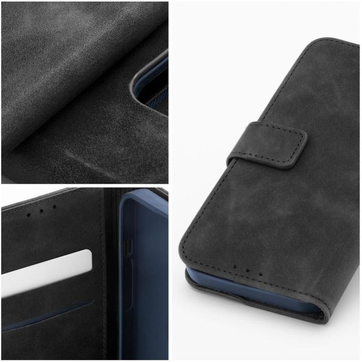 Image du produit OEM Back panel cover TENDER Book Case for SAMSUNG A15 4G / A15 5G black (Samsung Galaxy A15 5G)