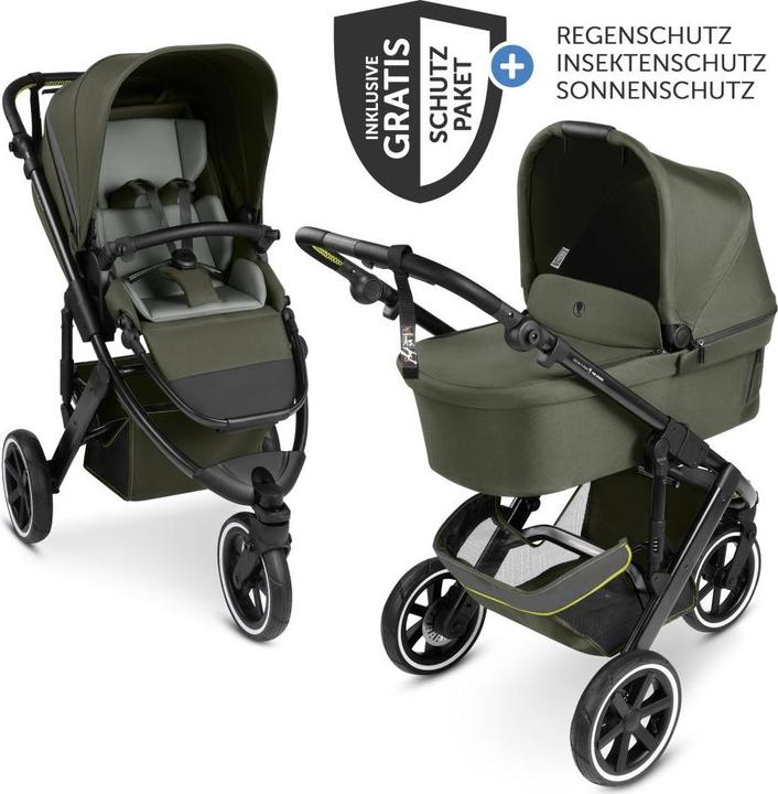 Produktbild ABC Design Kombi-Kinderwagen Salsa 5 Run - inkl. Babywanne