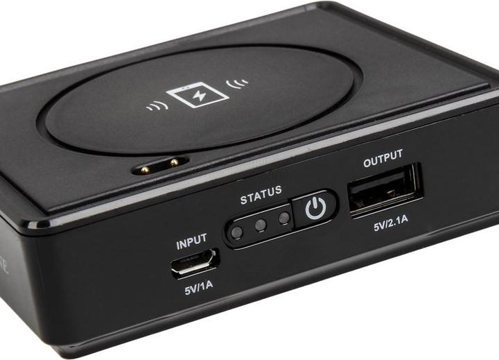Actual product image Silverstone SST-QIB052-D Qi charger with docking station - black (15.50 W)