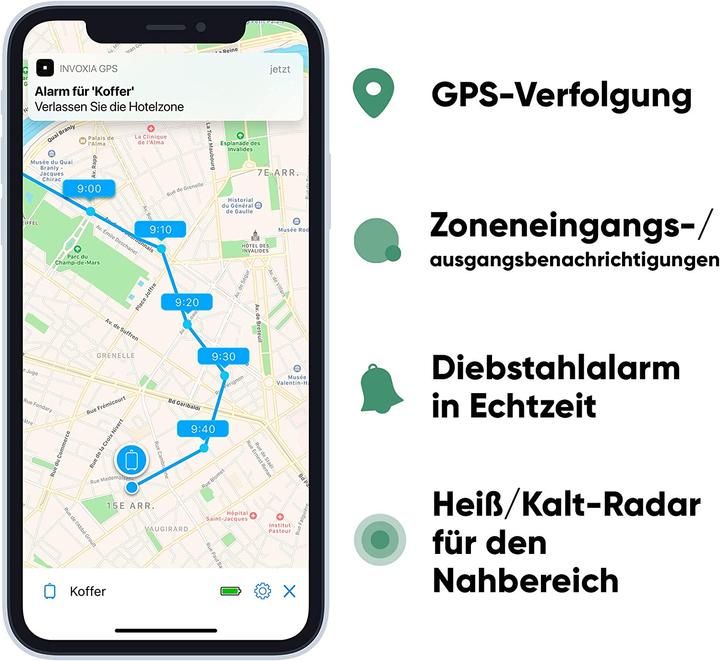 Image du produit Invoxia GPS Tracker Mini (iOS, Android)