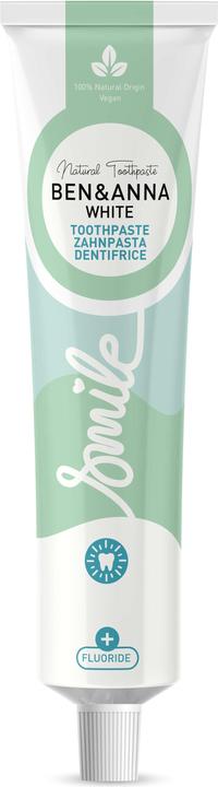 Ben & Anna BEN&ANNA Natural Toothpaste naturalna pasta do zębów White Aloes 75ml (75 ml)