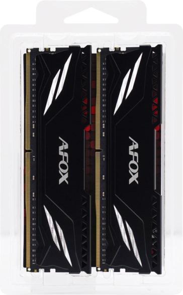 Produktbild AFOX GAMING DDR4 2X16GB 3200MHZ CL16 XMP2 BLACK (2 x 16GB, 3200 MHz, DDR4-RAM, DIMM)