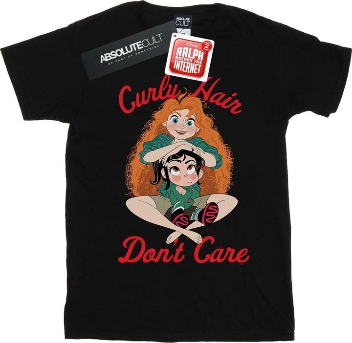 Disney Mens Wreck It Ralph Merida And Vanellope T-Shirt (4XL)
