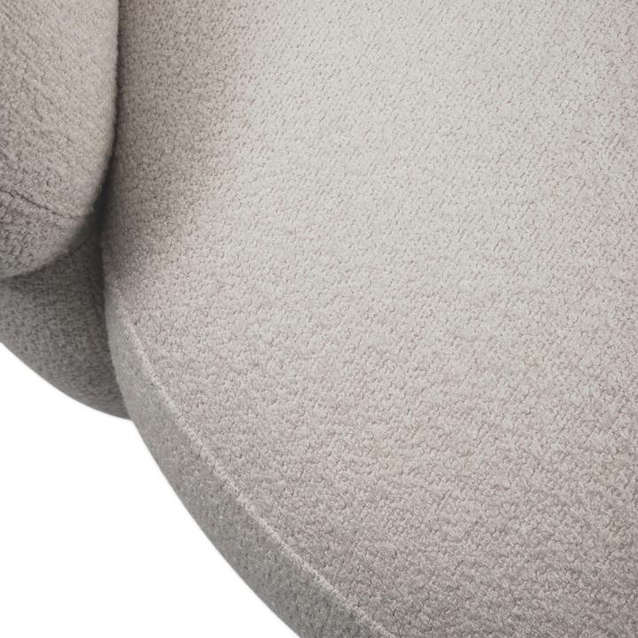 Immagine prodotto Rivièra Maison San Remo Sofa Arm Left 3,5 Seater, peluche bouclé, natural grey
