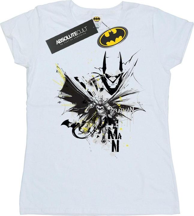Batman Batface Splash Baumwolle TShirt (XL)