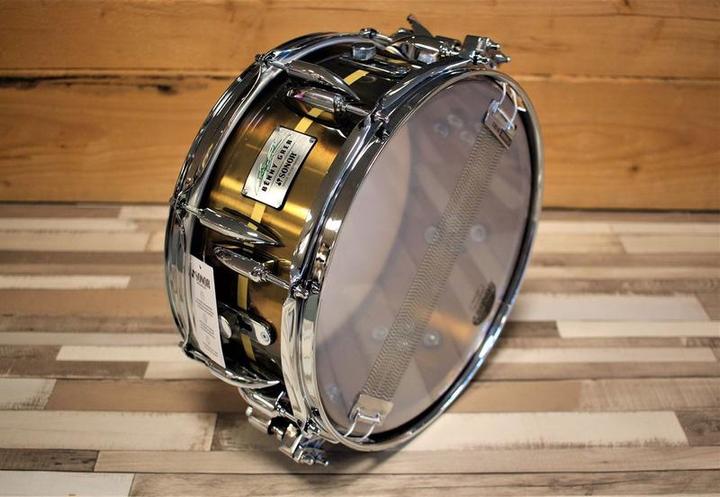 Actual product image Sonor Benny Greb Vintage Brass 13x5.75 signature snaredrum (Drum)