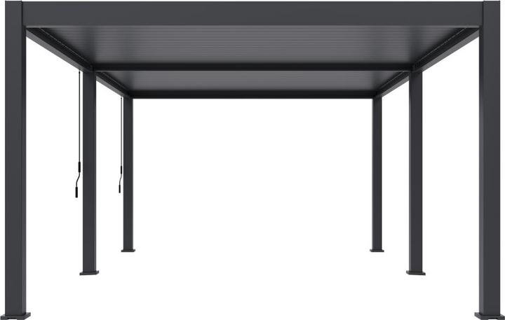Produktbild Ventaris Pergola Deluxe Plus 4x6m mit Lamellendach Anthrazit (400 cm, 600 cm)