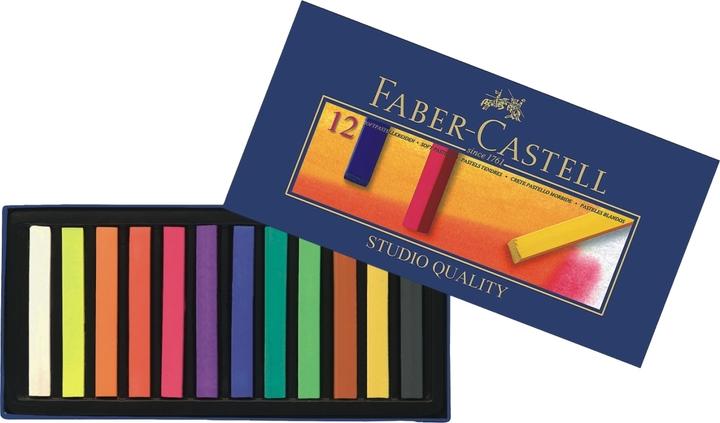Actual product image Faber-Castell Soft pastels STUDIO (Multicoloured, 12 x)