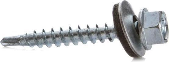 Haushalt SELF SCREW 4,8X35 WOOD+EPDM ZN 10PCS