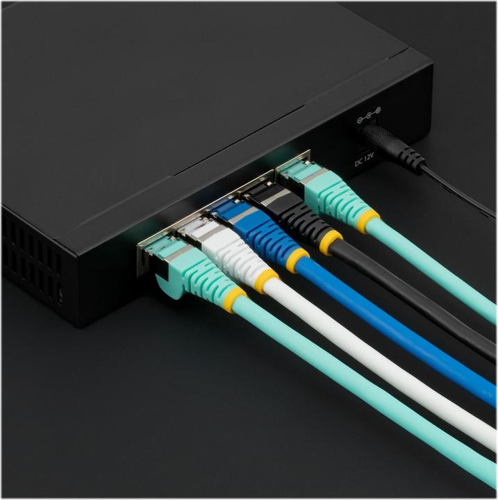 Produktbild StarTech COM 7m CAT6a Kabel LSZH 10 Gigabit RJ45 LAN Kabel SFTP Patchkabel CAT6a Verlegekabel Abgesc (S/FTP, CAT6a, 7 m)