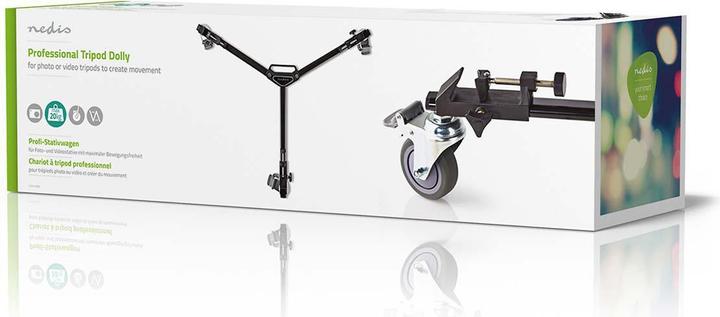 Immagine prodotto Nedis Carrello per treppiede Capacità di carico massima: 20,0 kg Gamma di diametro del treppiede: 29,0 mm (Metallo)