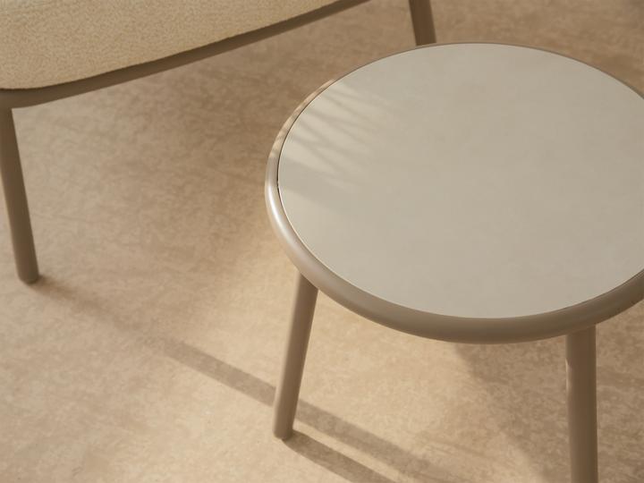 Actual product image Micadoni Outdoor Coffee Table, "Roig", 42.5x42.5x43