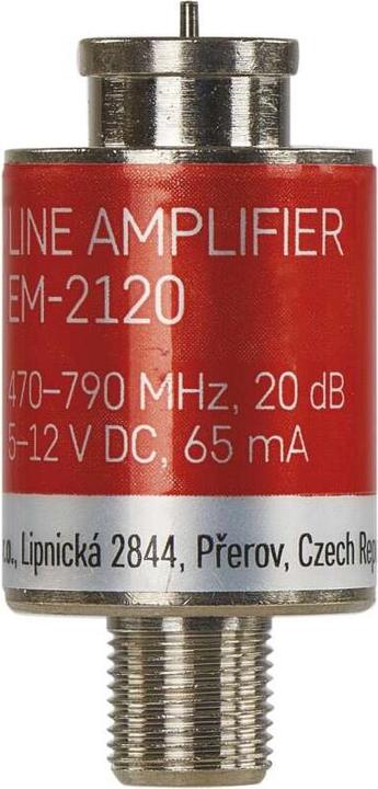 Emos DVB-T/T2 signal amplifier 20dB (Amplifier)