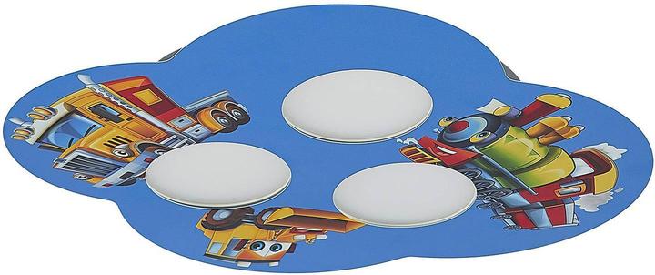 Produktbild Lindby Jan Kinderzimmer-Deckenleuchte, Fahrzeuge (1305 lm, GX53)