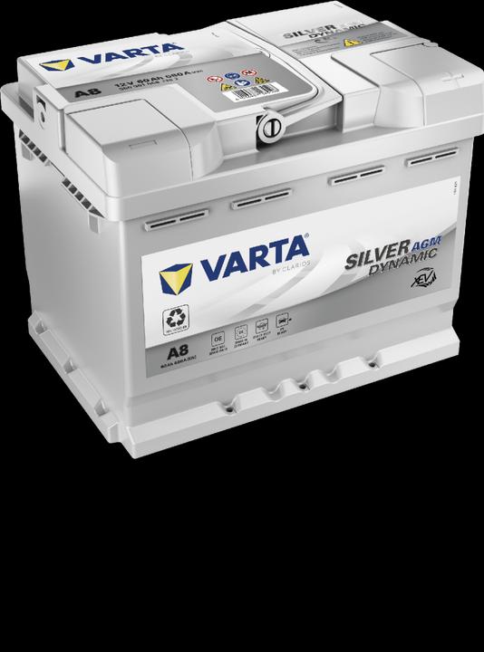 Actual product image Varta AGM A8 (12 V, 60 Ah, 680 A)