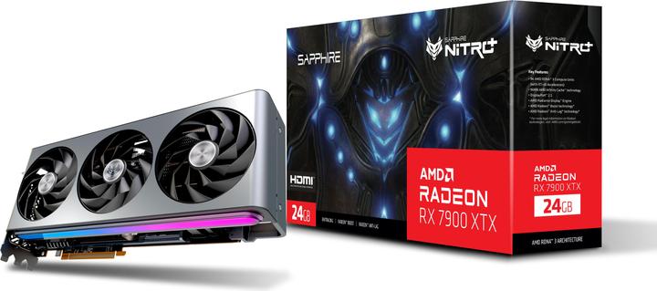 Image du produit Sapphire Nitro+ Radeon RX 7900 XTX Vapor-X (24 Go)