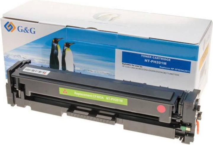 Toner cartridge toner replaced 201A, CF403A magenta 1400 pages (M)