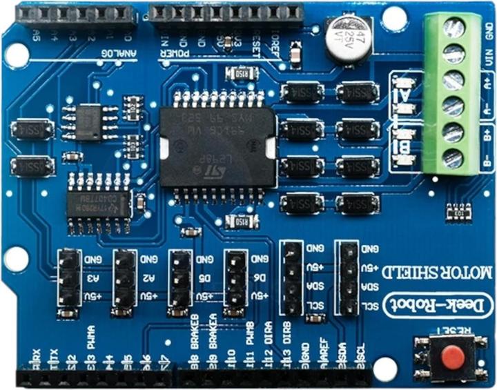Image du produit Purecrea L298 Bouclier moteur pour Arduino Rev3