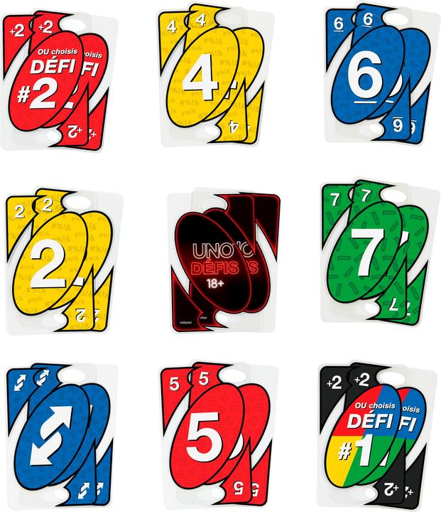 Produktbild Mattel Games UNO Défis (Französisch)