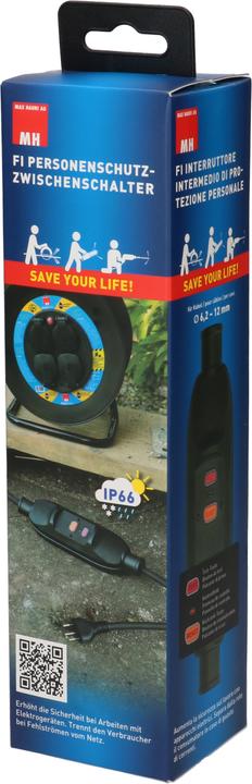 Image du produit Max Hauri FI Interrupteur intermédiaire de protection des personnes