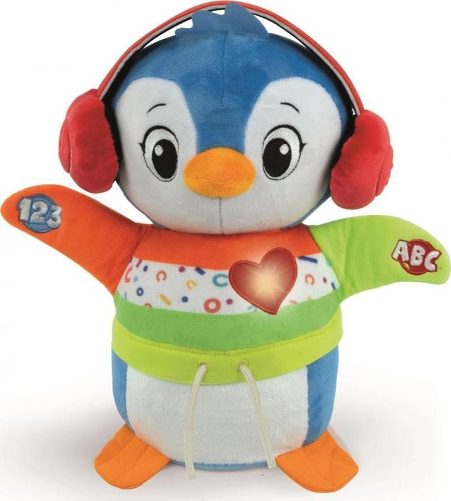 Actual product image Clementoni Pingu Dancing Edu Soft Toy