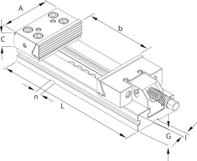 Image du produit Etau modulaire (300 mm)