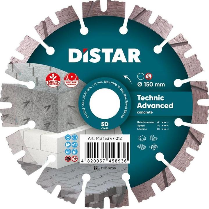 Distar TECHNIC ADVANCED DIAMOND SEPARATION DISC 150 x 2 3/1 5 x 11 x 22 23