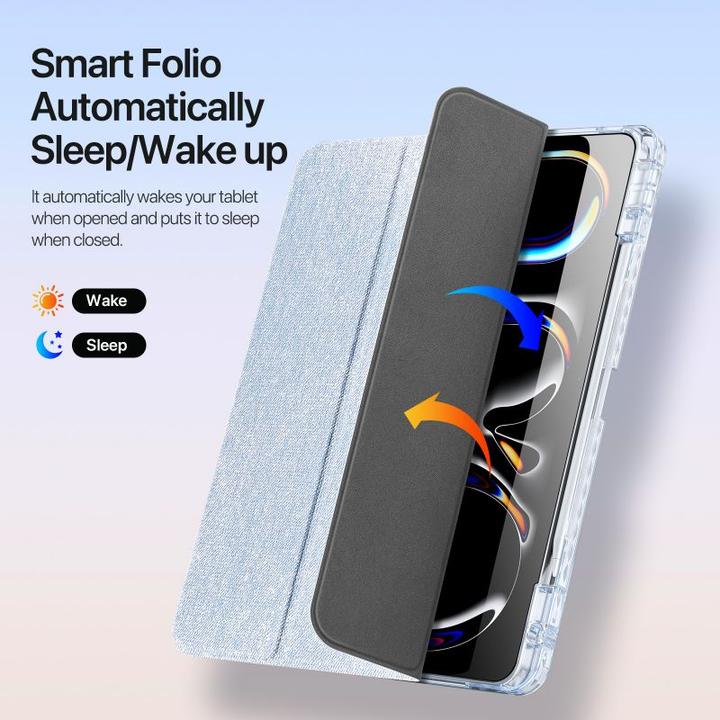 Immagine prodotto Dux Ducis Caso Unid (iPad Pro 12.9 2020 (4. Gen), iPad Pro 12,9 2022 (6a generazione), iPad Pro 12.9 2021 (5a generazione), iPad Air 13 2024 (M2), iPad Pro 12.9 2018 (3. Gen))