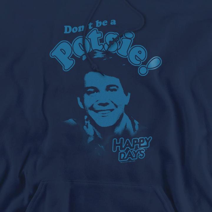 Immagine prodotto Happy Days Don't Be a Potsy Felpa con Cappuccio Uomo (S)