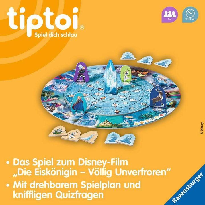 Produktbild tiptoi Disney Die Eiskönigin - Völlig unverfroren: Das verdrehte Wettlaufspiel (Deutsch)