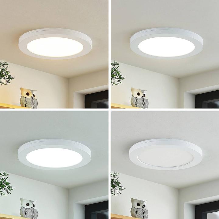 Immagine prodotto Prios Lampada da soffitto Aureka LED, sensore, 22,5 cm (1500 lm)