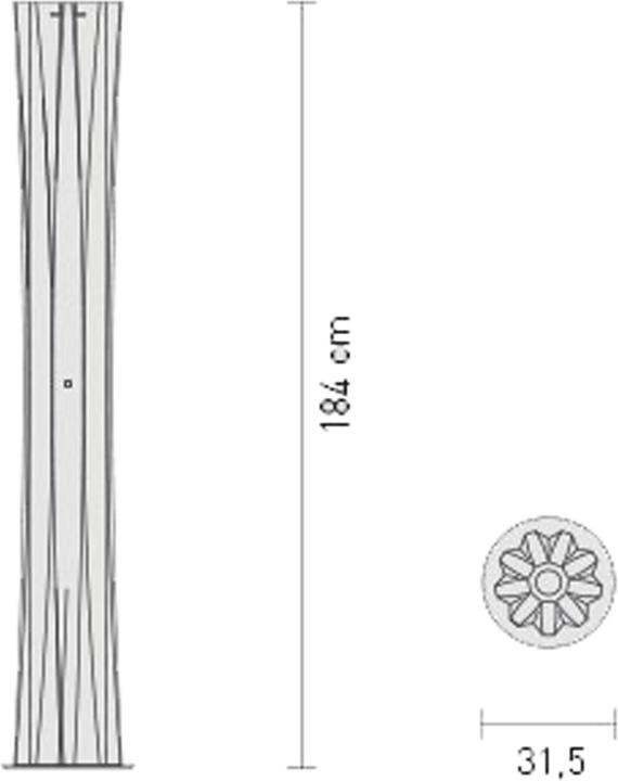 Immagine prodotto Slamp Lampada da terra Bach (E27)