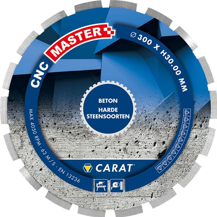 Productafbeelding Carat Beton diamantzaag 300X25,40Mm, Cnc Master