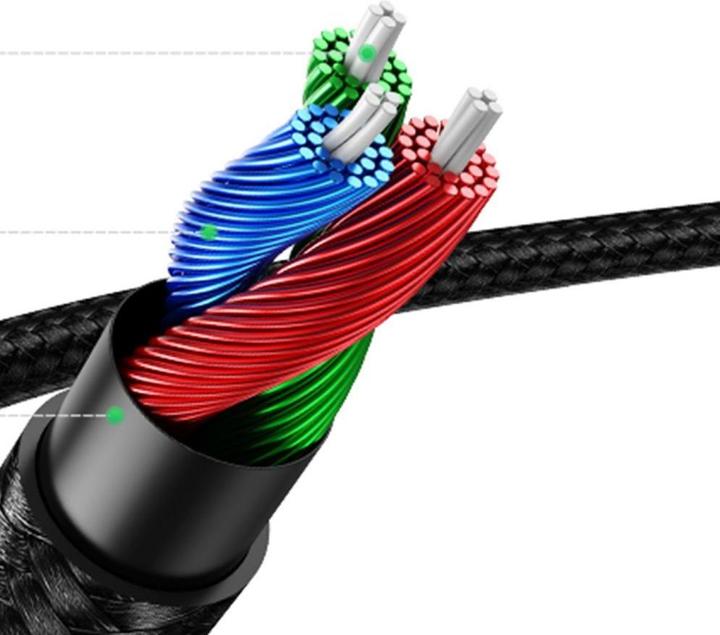 Produktbild Ugreen AV122 jack cable 3.5mm AUX 2m (blue) (2 m)