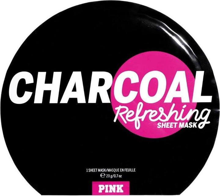 Actual product image Victoria's Secret Pink - Charcoal Refreshing Sheet Mask - Facial Mask 1.0ks (L)