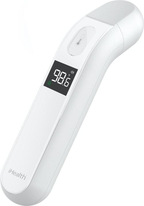 Produktbild iHealth Kontaktloses Infrarot-Fieberthermometer PT2L 1 Sekunde (Stirn, Berührungslos)