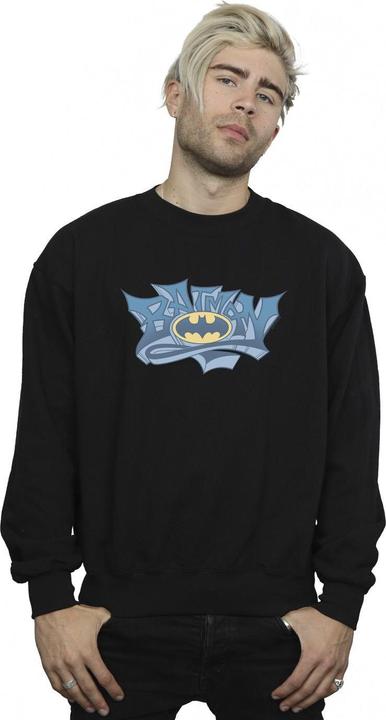 Produktbild Batman Graffiti Logo Baumwolle Sweatshirt (L)