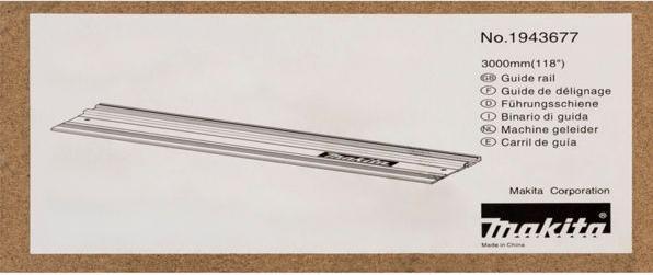 Image du produit Makita Rail de guidage 3000 mm (300 cm)