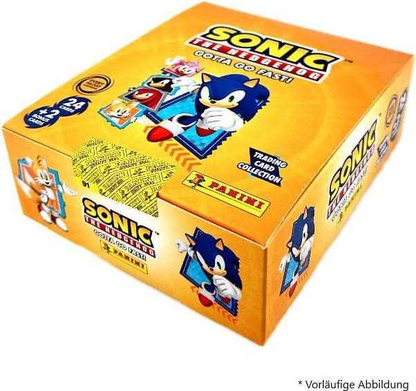 Panini Sonic The Hedgehog - Gotta Go Fast! - Trading Cards Fat Packs Display (10) (Multilingual)