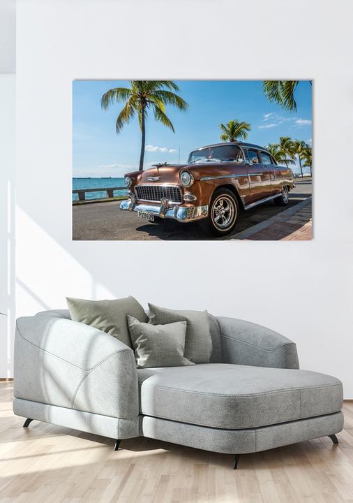 Produktbild Schubiger Oldtimer Auf Kuba (120 x 80 cm)