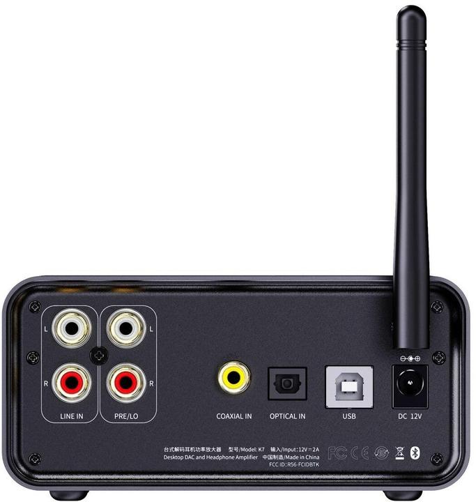 Immagine prodotto FiiO K7 BT (interruttore di guadagno, USB-DAC, Bluetooth)