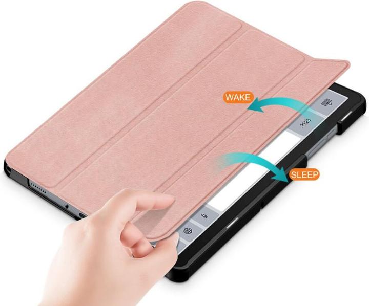 Actual product image Cover-Discount Galaxy Tab A9 - Tri-fold Smart Case pink (Galaxy Tab A9)